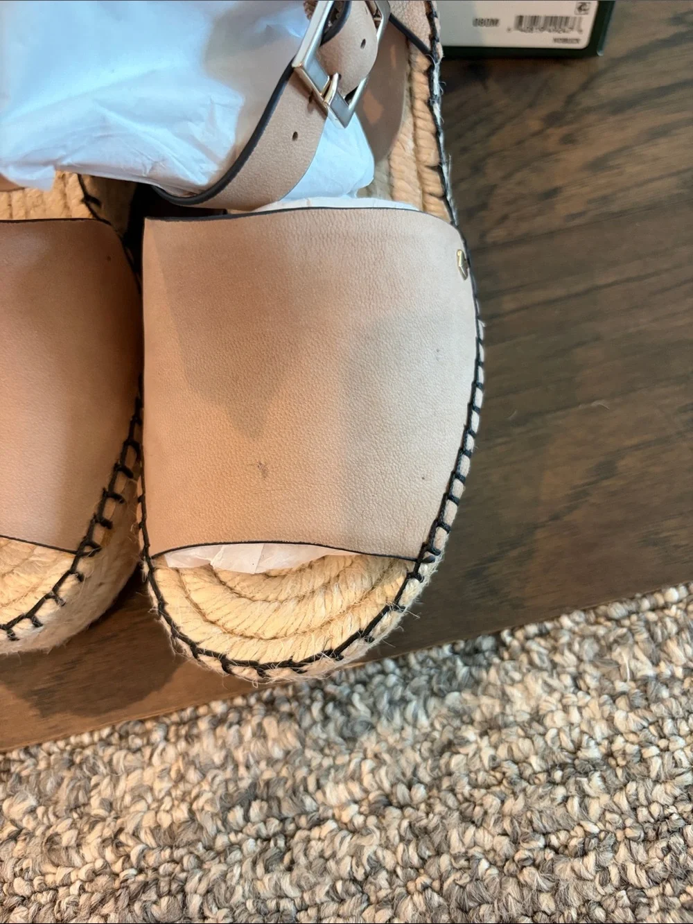 New In Box Kate Spade Felipa Wedge Espadrille Sandals Sz 8
